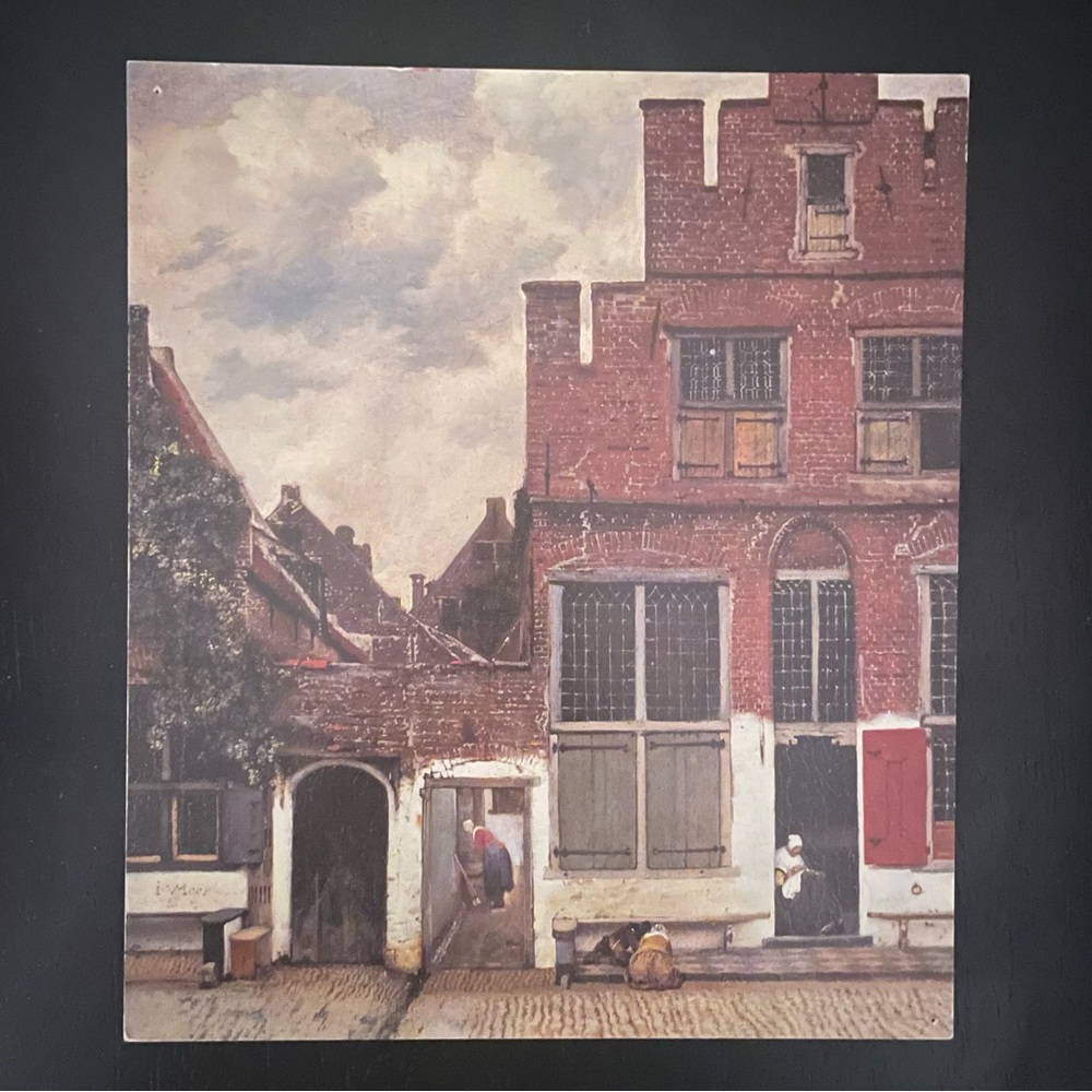 “The Little Street” by Johannes Vermeer - 9” x 11”